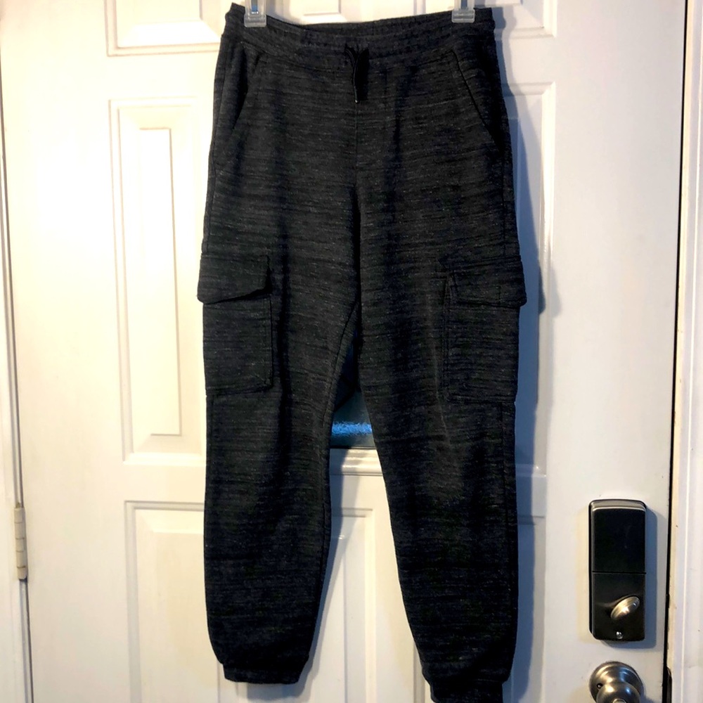 Urban Pipeline rarely worn boys cargo joggers / grey sweats